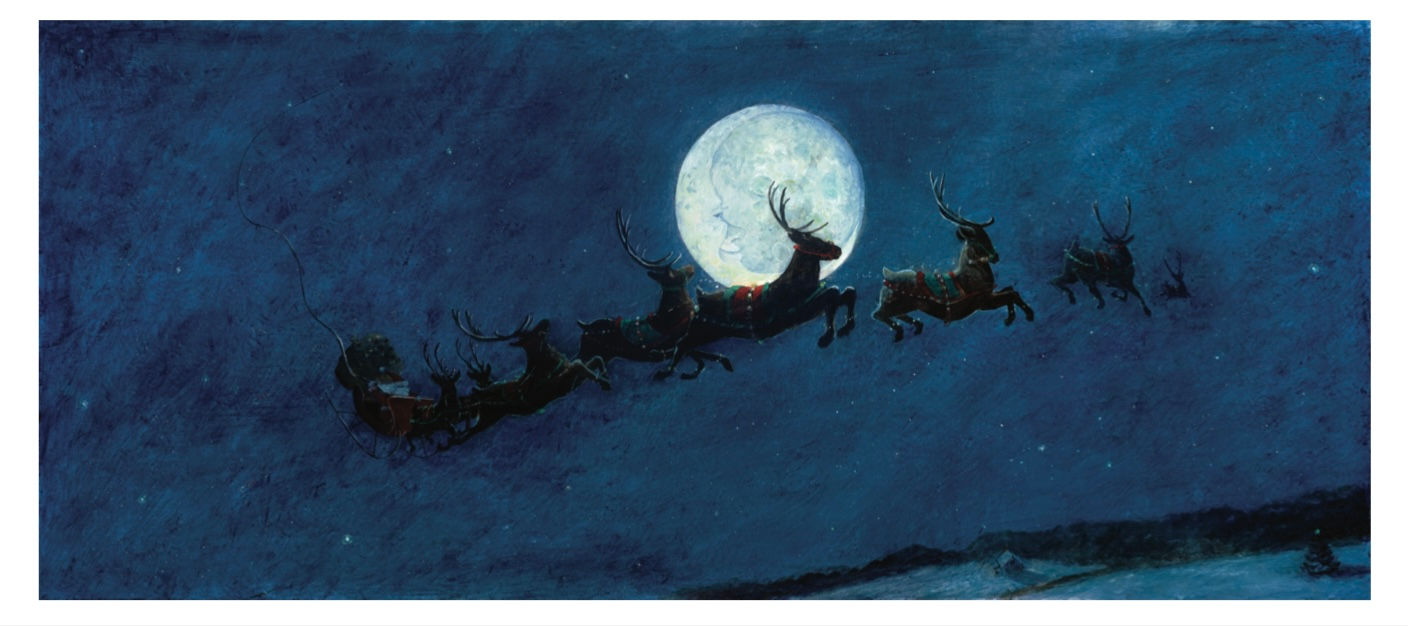 "A Visit From St. Nicholas" Christmas Cards