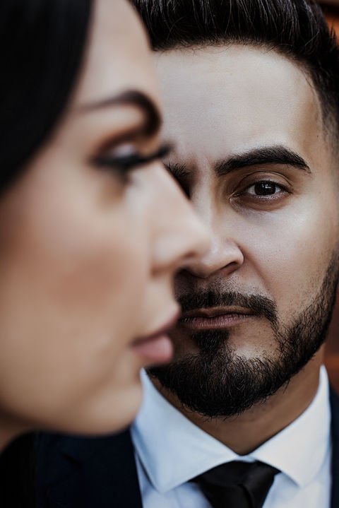 Focení ženich a nevěsta, kreativní focení