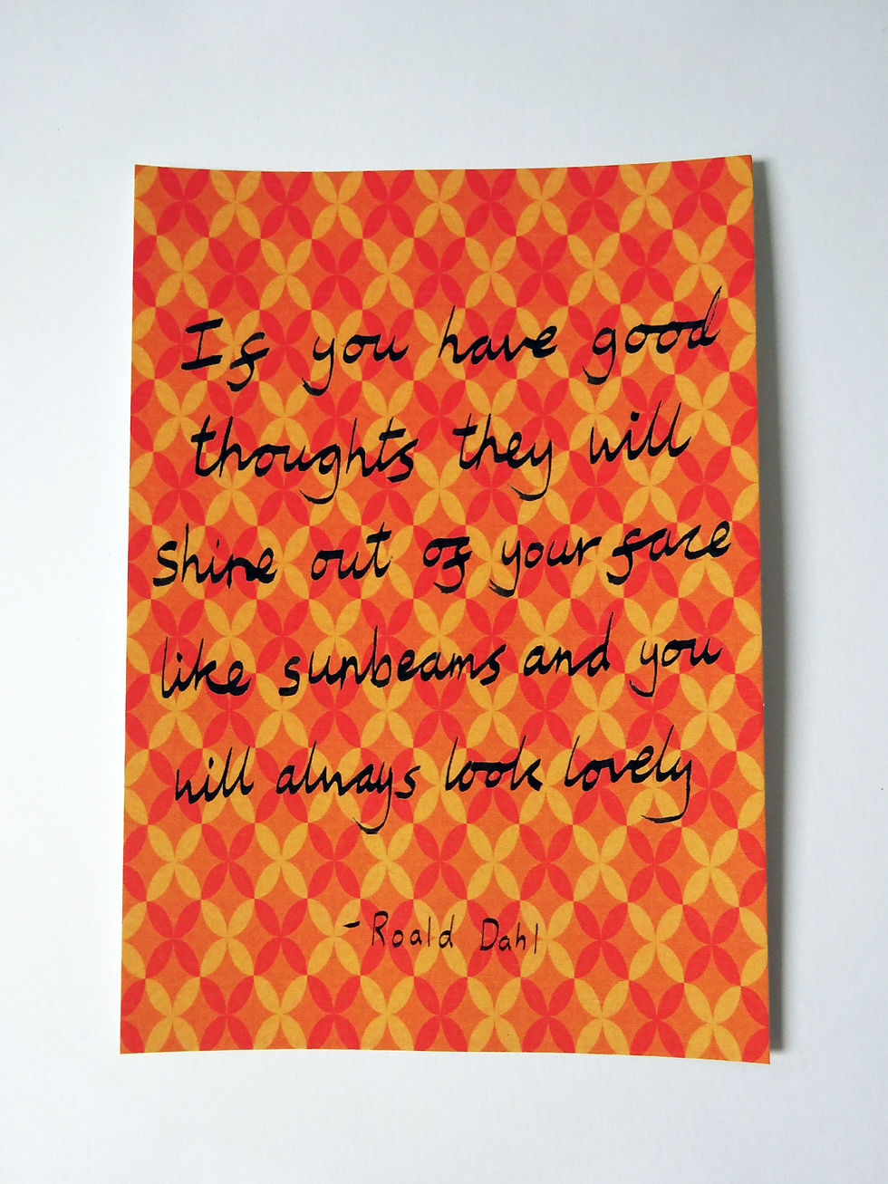 Quote Postcard 6
