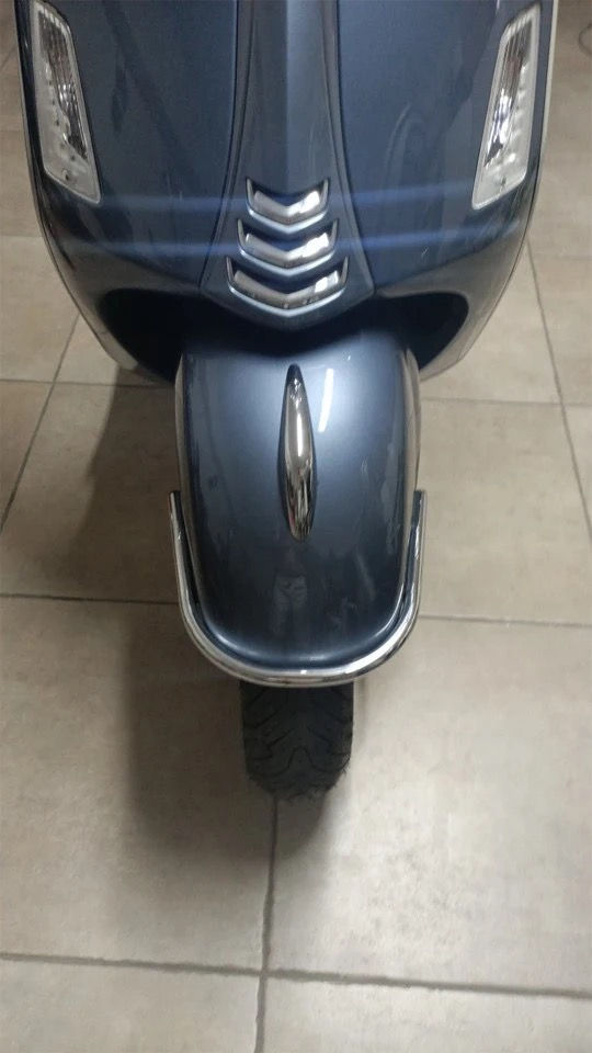 Thumbnail: GTS 125 - GTS 300 CHROME FRONT MUDGUARD BUMPER