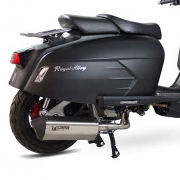 Thumbnail: ROYAL ALLOY GP125 - GP200 LC SCORPION STAINLESS EXHAUST