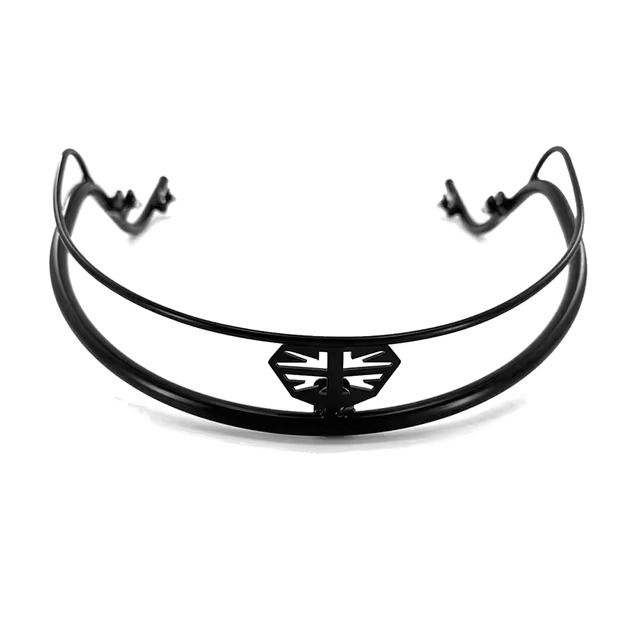 Thumbnail: ROYAL ALLOY TG125S LC - TG300S LC - BLACK FRONT MUDGUARD BUMPER BAR