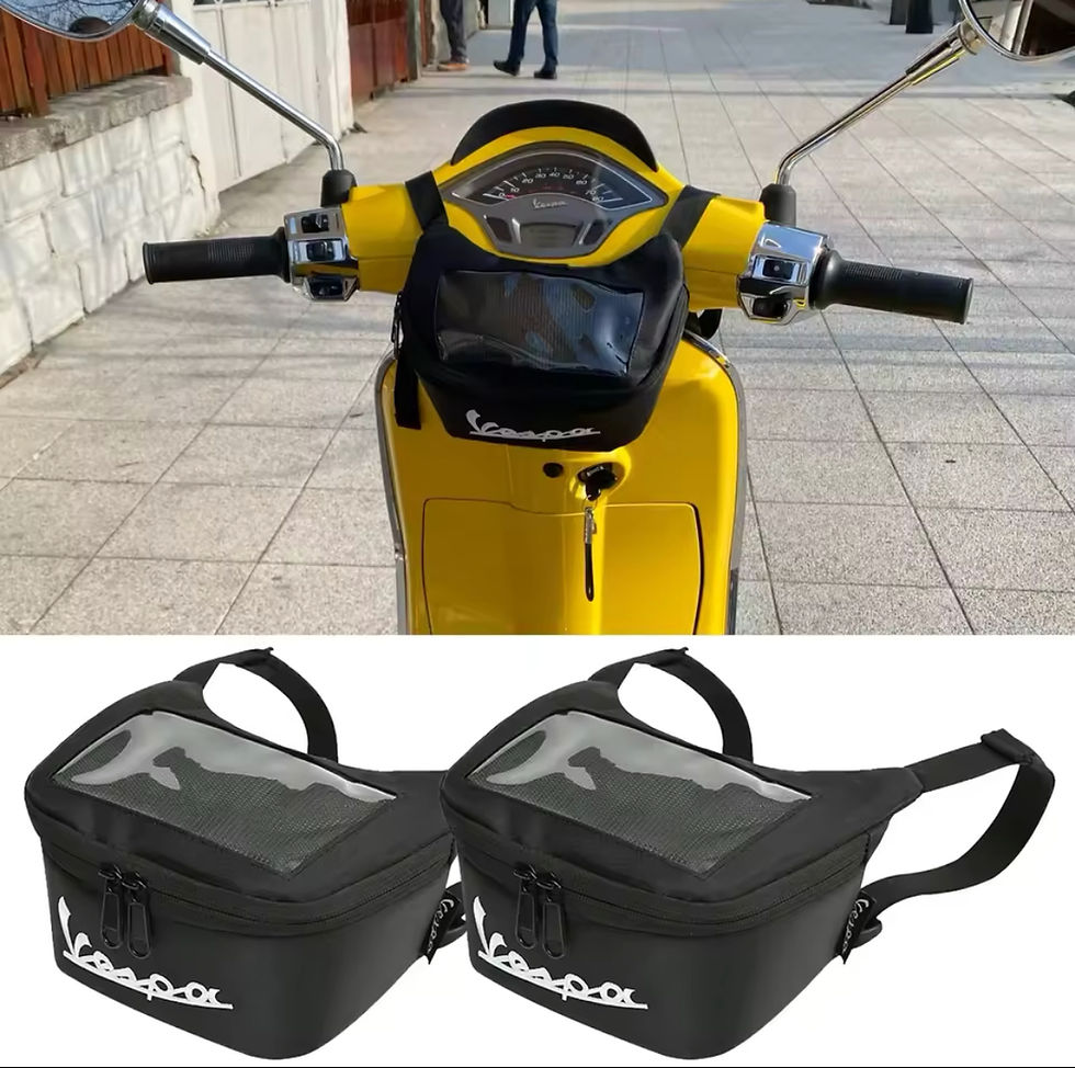 Thumbnail: VESPA WATERPROOF HANDLEBAR BAG