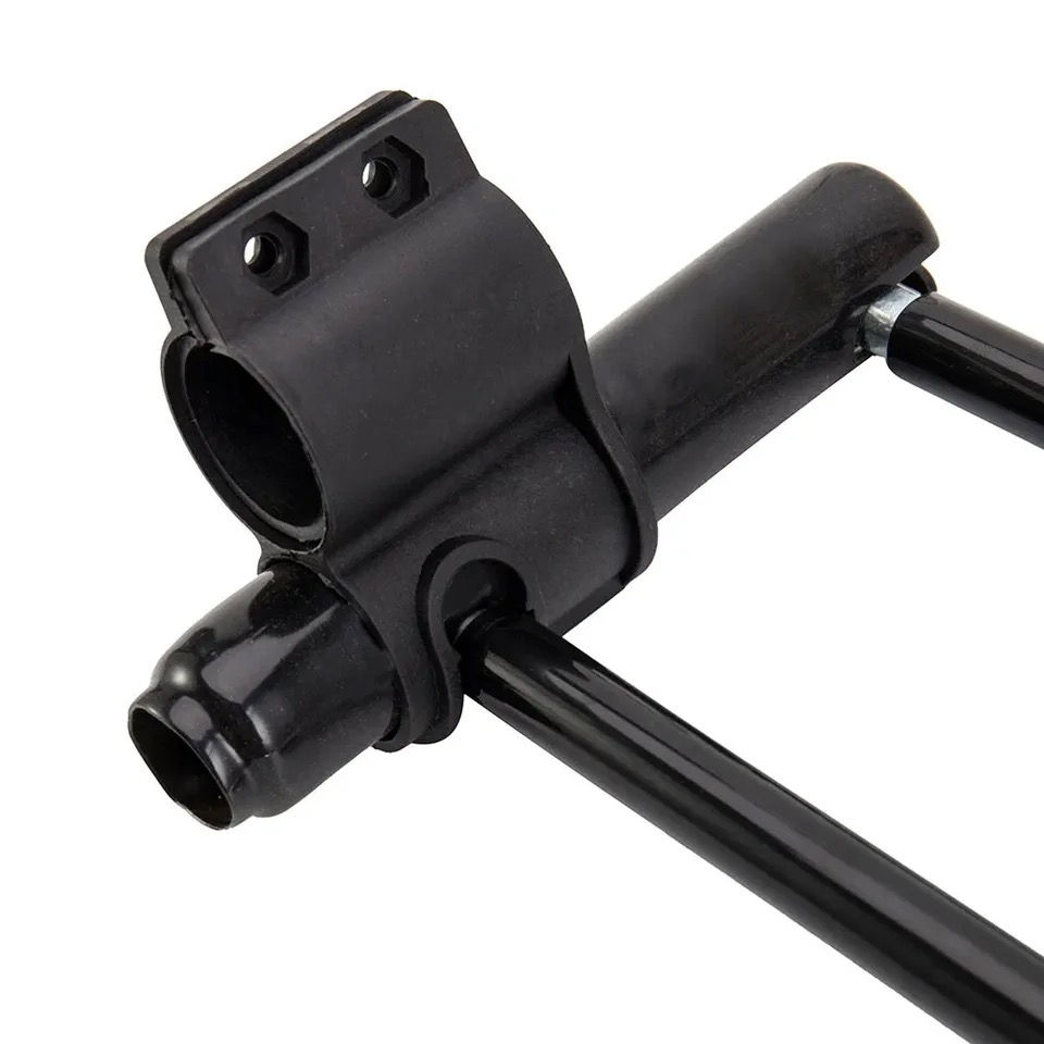Thumbnail: HEAVY DUTY ANTI THEFT SECURE U LOCK WITH 2 KEYS ALLOY STEEL LOCK SOLID METAL INS
