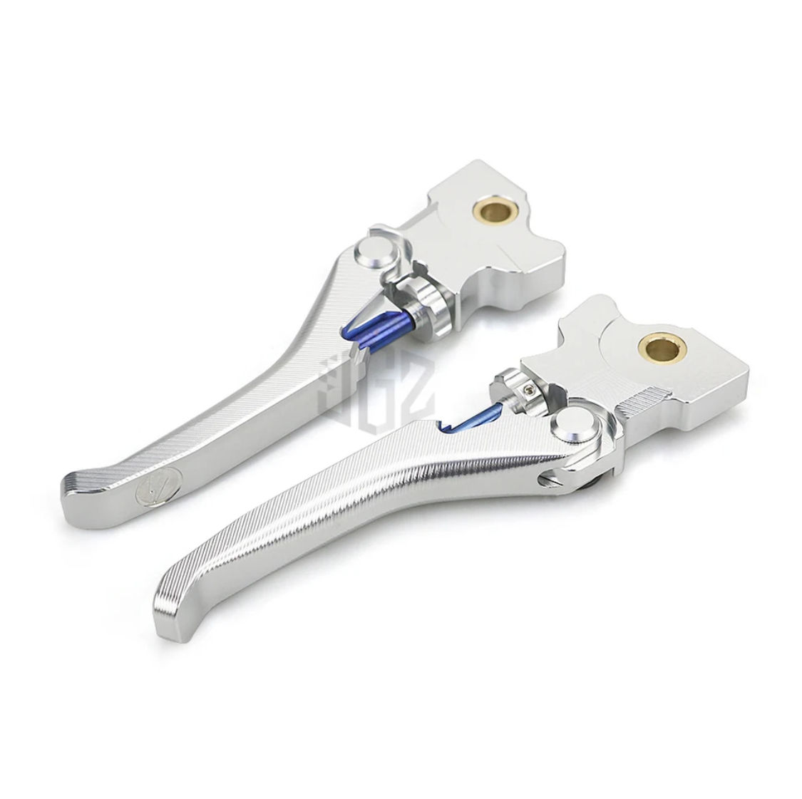 VESPA GTS SET OF SILVER ADJUSTABLE LEVERS 