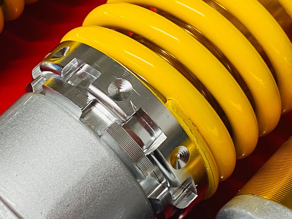 Thumbnail: ROYAL ALLOY GP TG SE JPS GP MT GT1 YELLOW & GOLD FRONT GAS SHOCK ABSORBERS