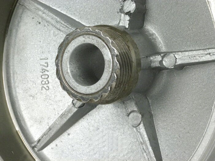 Thumbnail: VESPA PX FRONT BRAKE DRUM HUB (-1982) - Ø=16mm