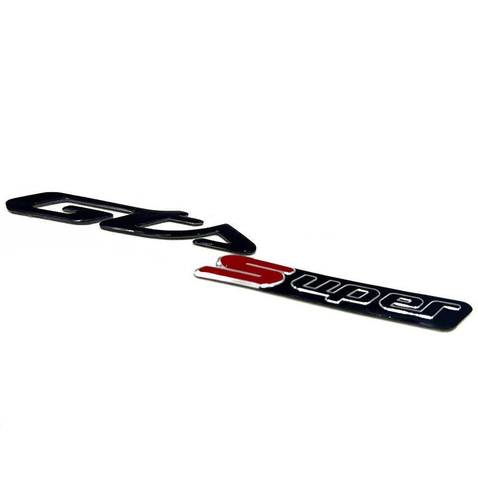 Thumbnail: VESPA GTS 125 SUPER 3M SIDE PANEL & GLOVE BOX SELF ADHESIVE BADGE   