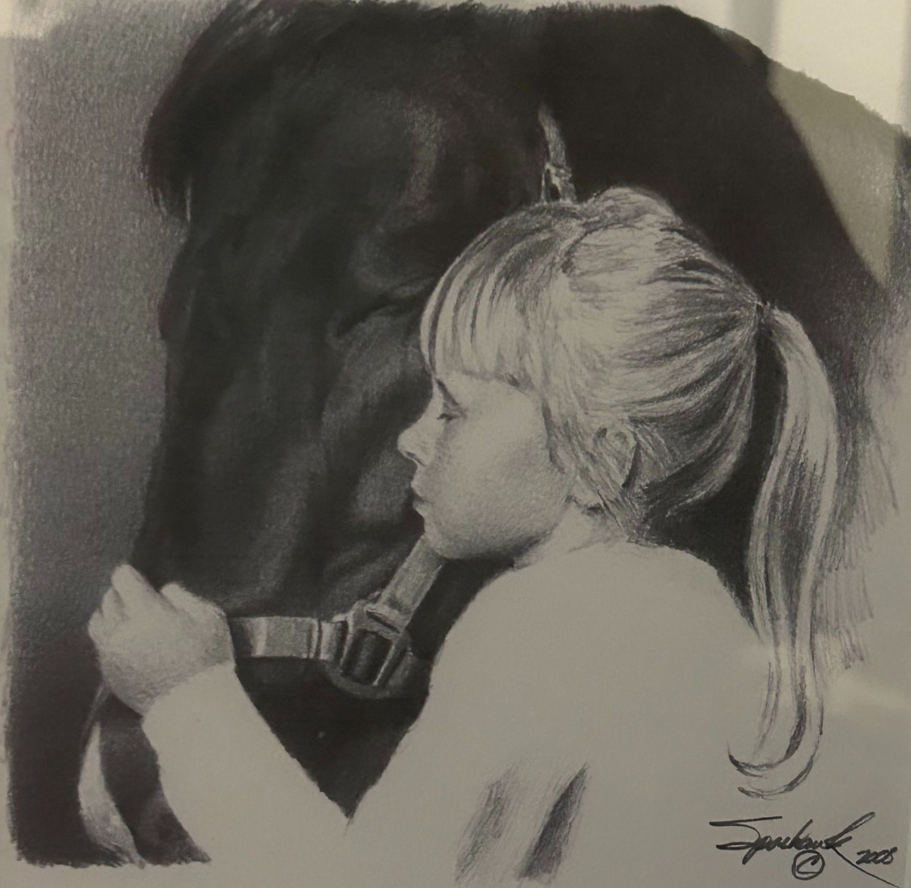 Girl With Horse