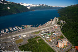 Whittier on Prince William Sound