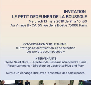 LES PETITS DÉJEUNERS DE LA BOUSSOLE #1