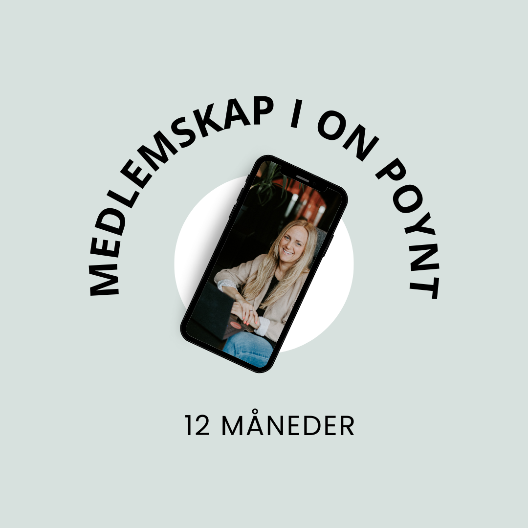 Medlemskap - On Poynt  -  12 måneder