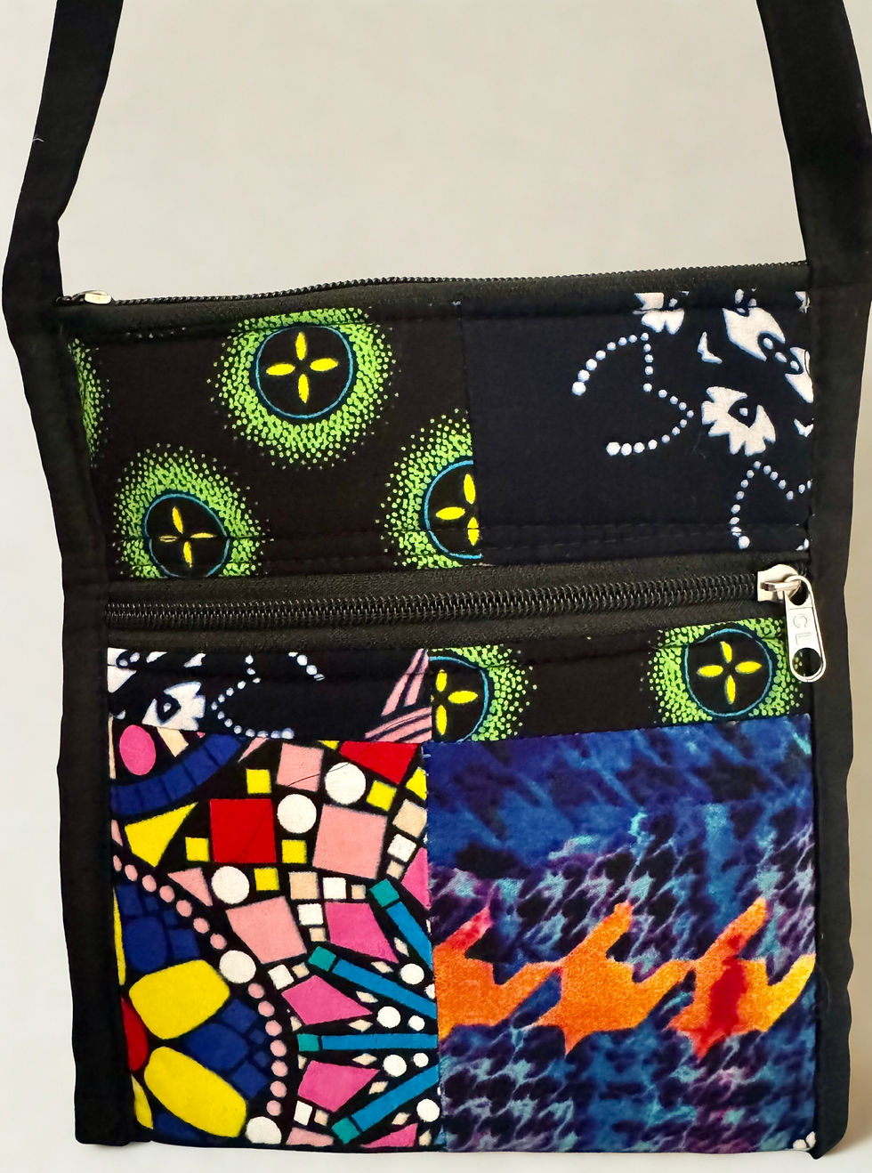 Thumbnail: African Fabric Crossbody Bag