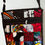 Thumbnail: African fabric padded crossbody bag