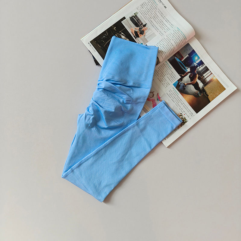 Miniatura: Women's Seamless Yoga Leggings Sexy High Waisted Tummy Control Scrunch Butt Lift