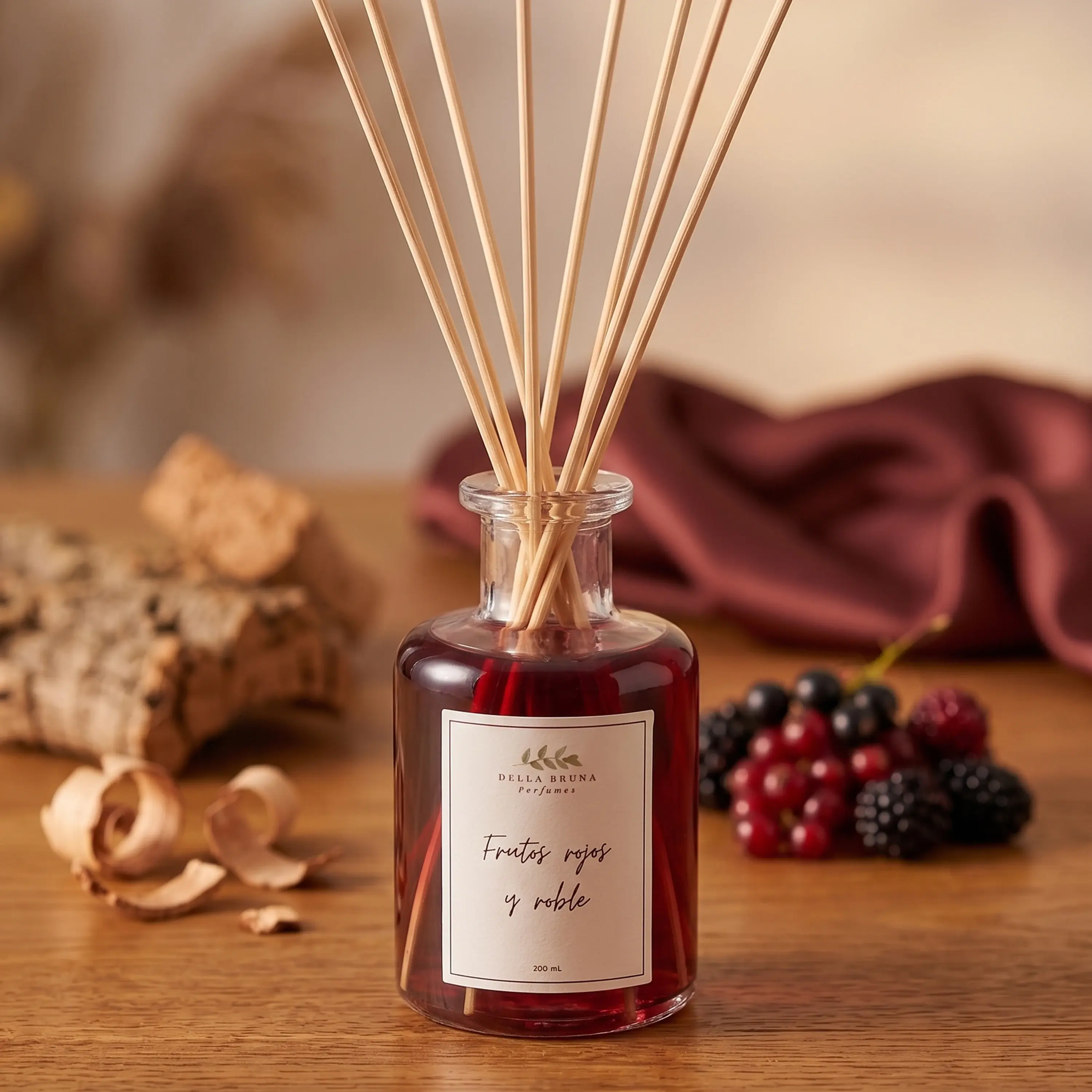 Mikado - Frutos rojos y roble