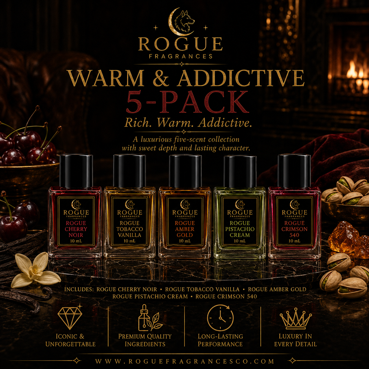 Rogue Warm & Addictive 5-Pack