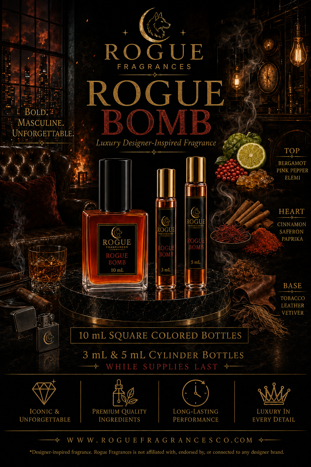 Rogue Bomb — Inspired by Viktor & Rolf Spicebomb