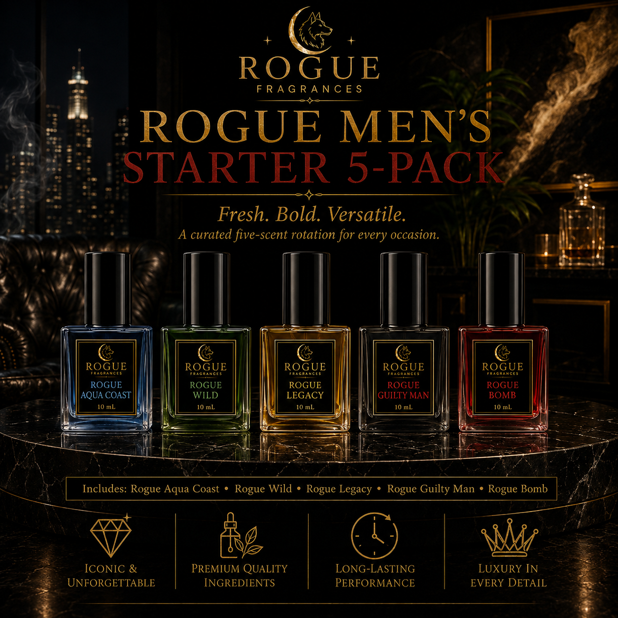 Rogue Men’s Starter 5-Pack
