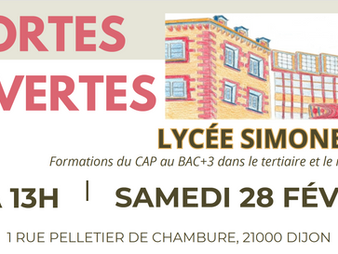 Journée Portes Ouvertes - 28 Février 2026.