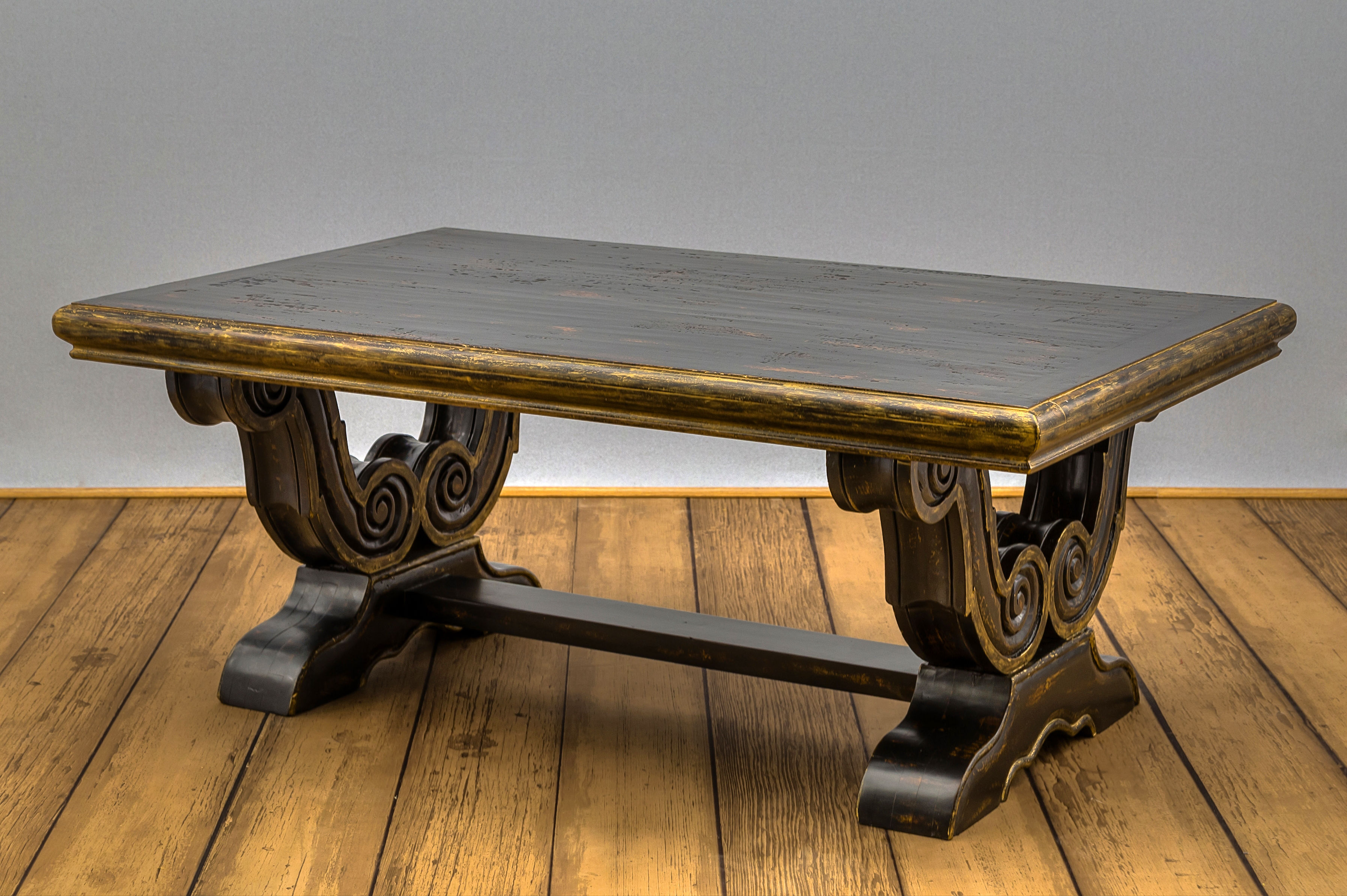MILANO CARVED COFFEE TABLE