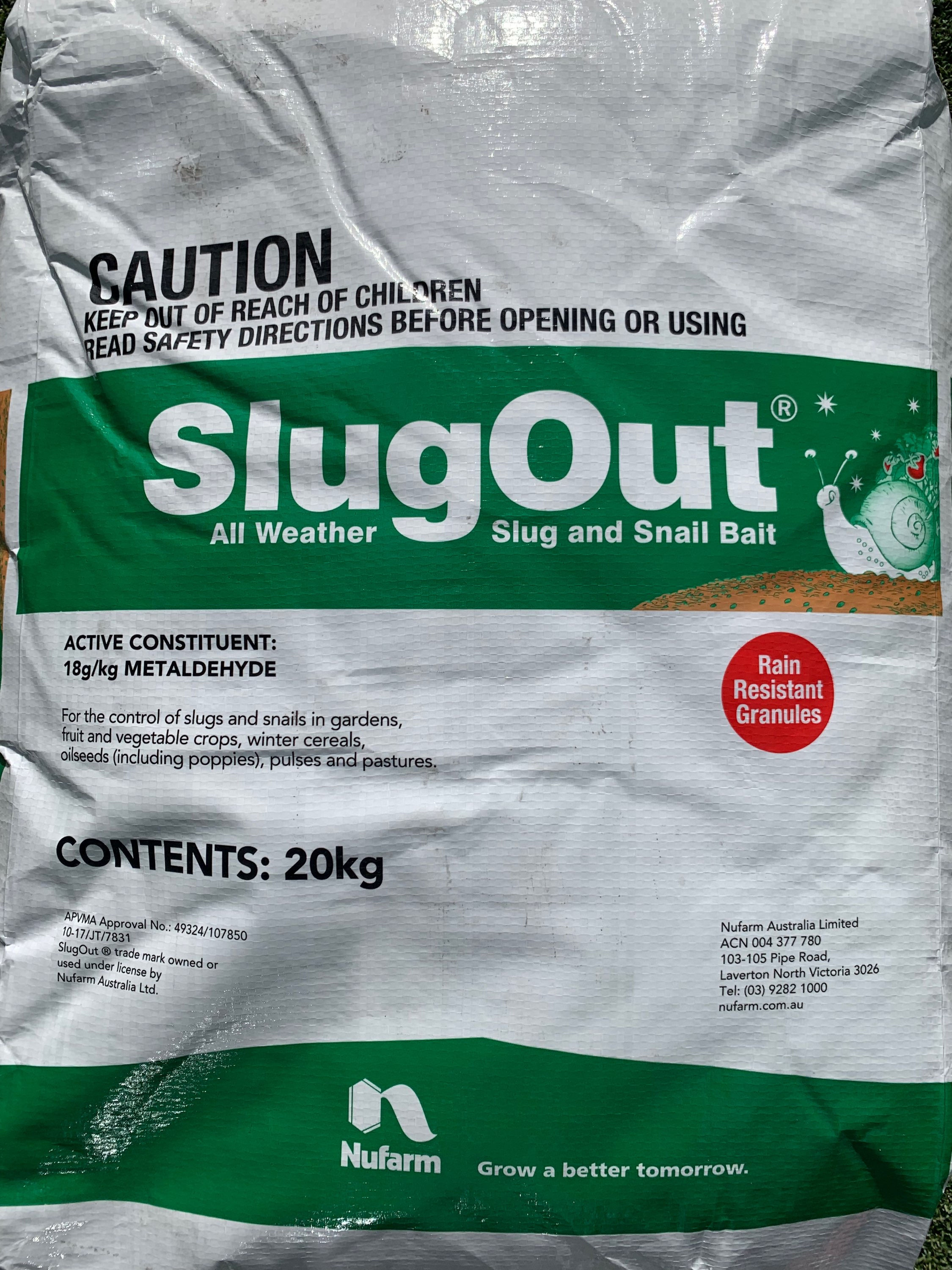 0.5kg Slugout  Best Solution Of Slug and Snail Killer 