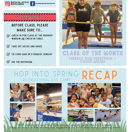 April 2024 Monthly Newsletter