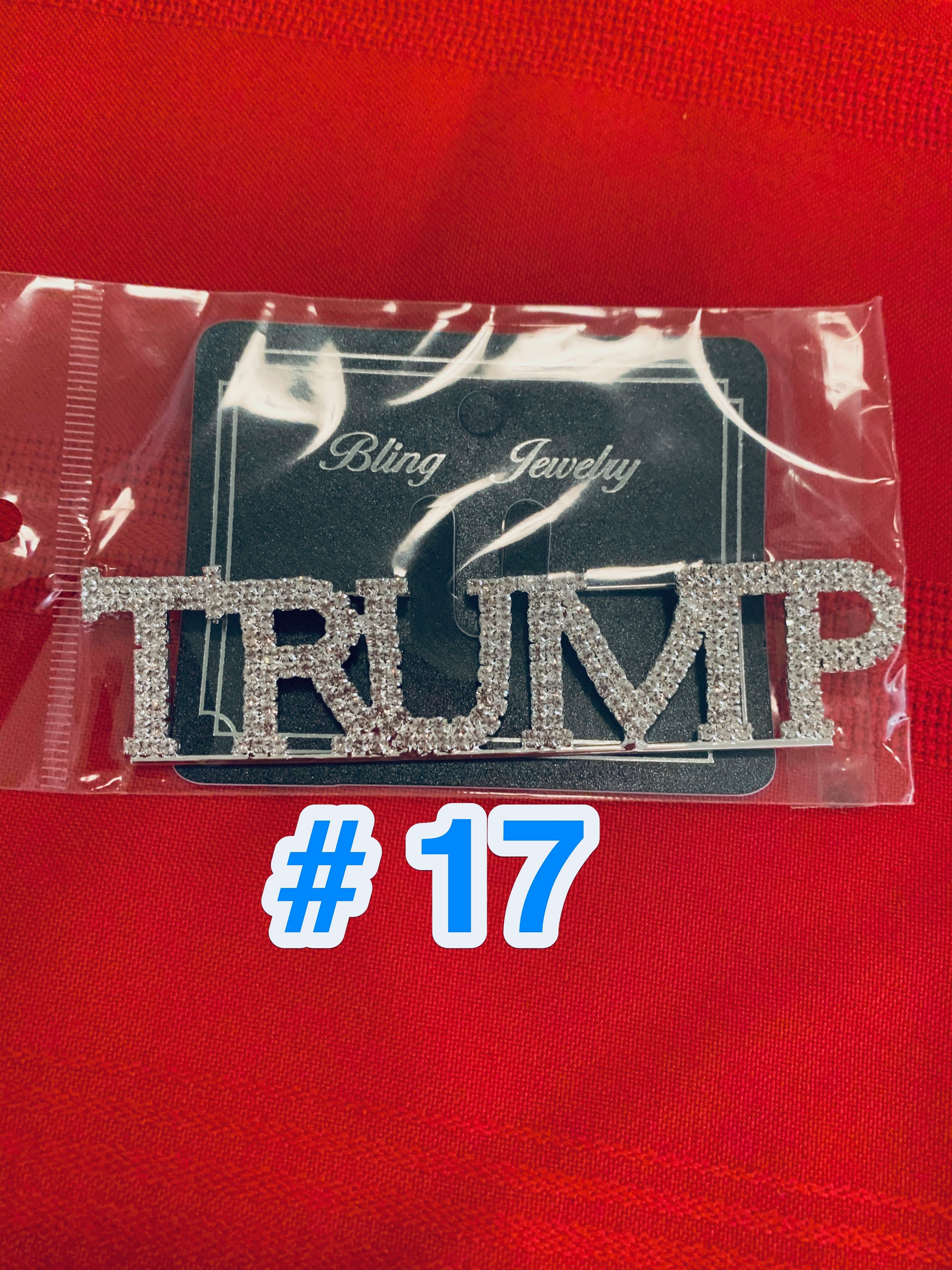 Trump Pin #17             DONATION OF