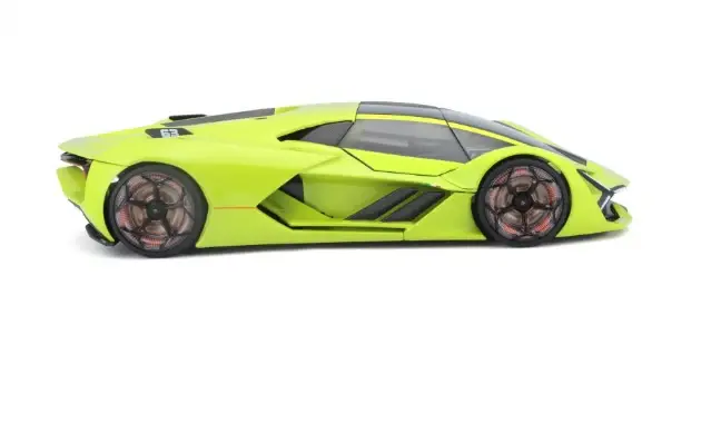Küçük resim: Bburago Lamborghini Terzo Millennio Green - 1:24 Die-Cast Scale Model