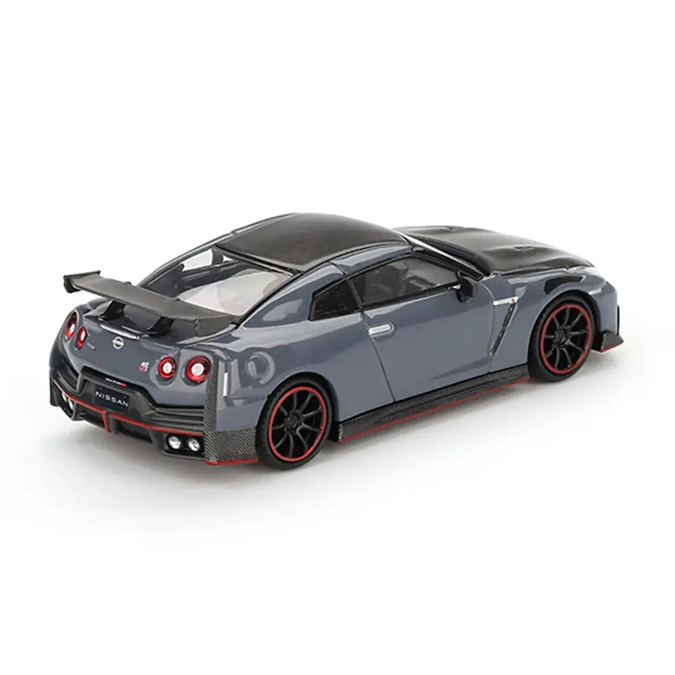Küçük resim: Mini GT 1/64 Nissan GT-R Nismo 2024 NISMO Stealth Gray - Blister Paket MGT00868