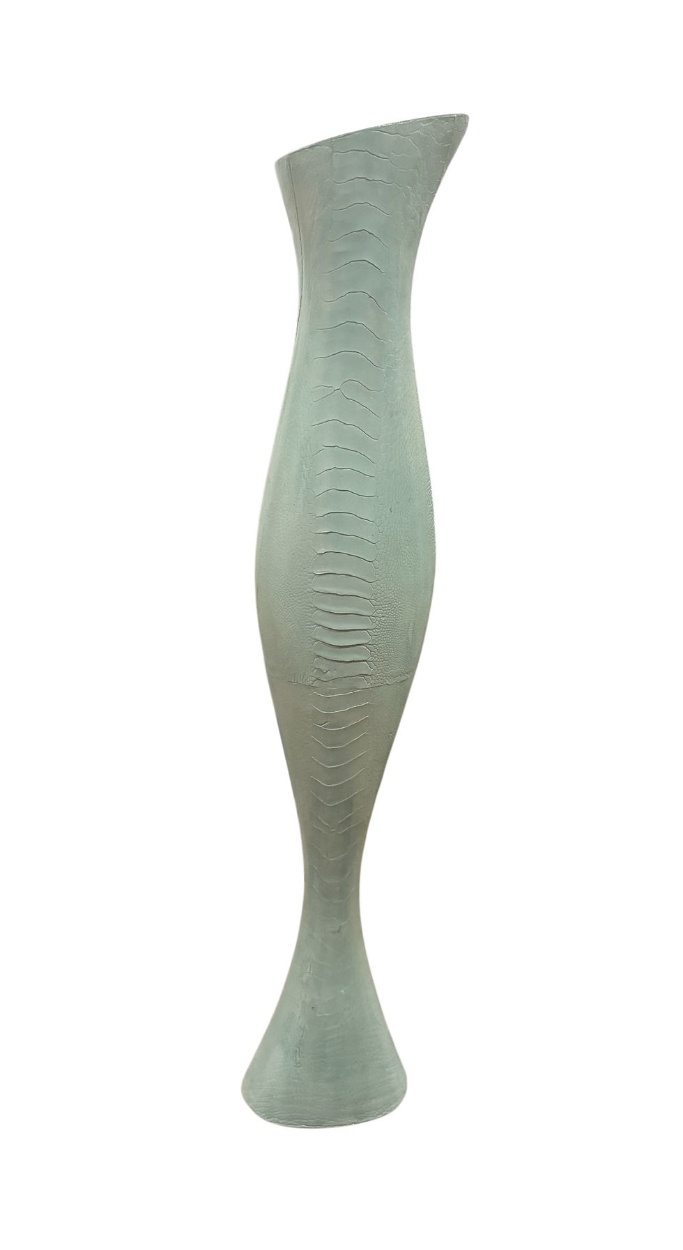 Thumbnail: R & Y Augousti Ostrich Skin Vase