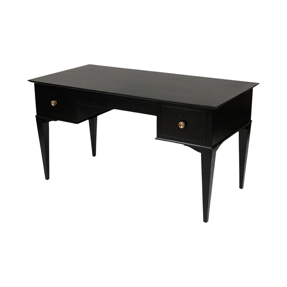 Thumbnail: Vintage Maison Jansen Style Directoire Ebonized Writing Desk
