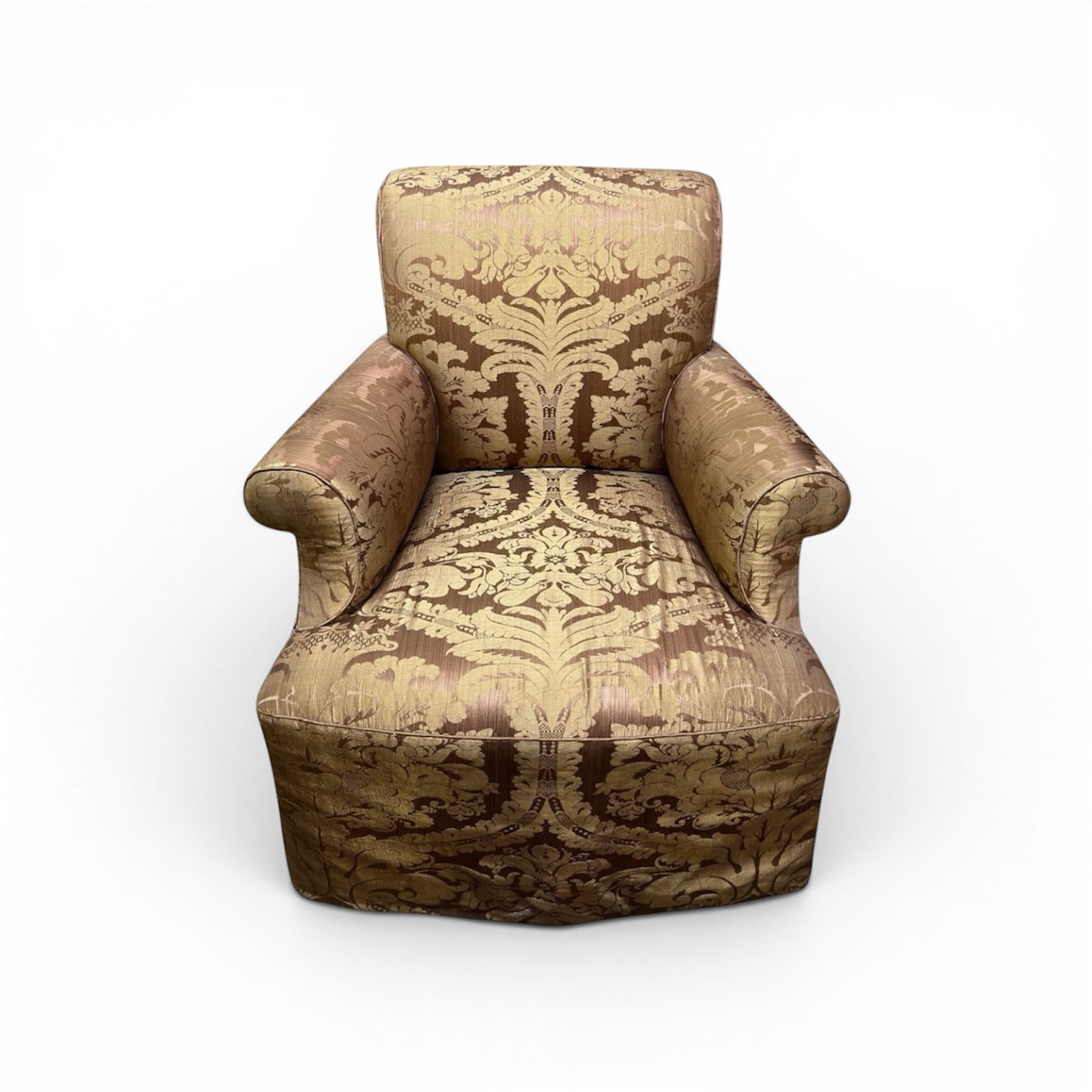 Rose Tarlow Melrose House Fully Upholstered Swivel Club Chair