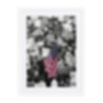 Thumbnail: Red, White, and Black - Minneapolis Protest Photograph Framed Print w/ Mat
