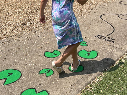 Interactive Hopscotch Art for Edina’s Parks