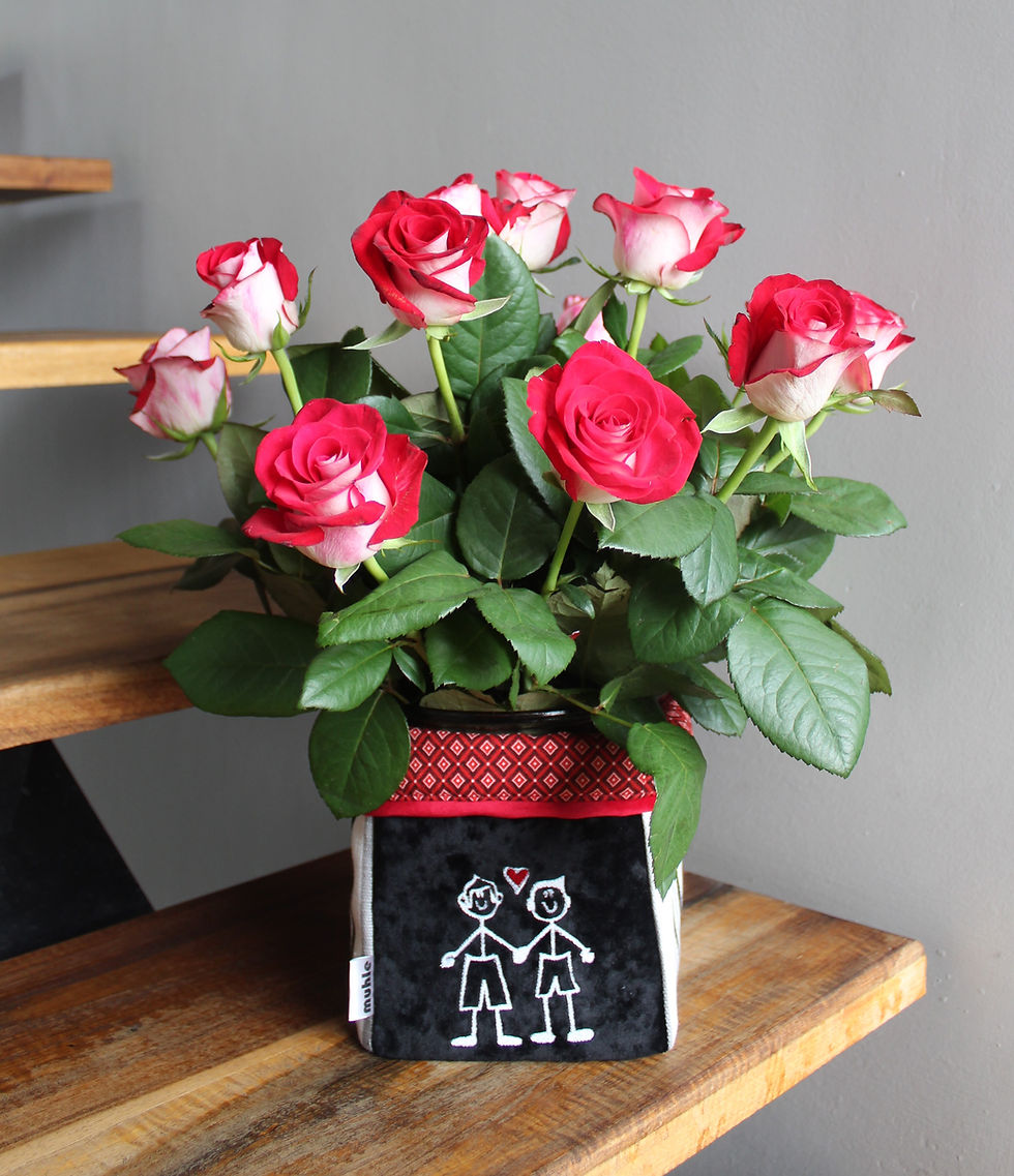 Thumbnail: LuvStix Collection "He - He" Fabric Basket