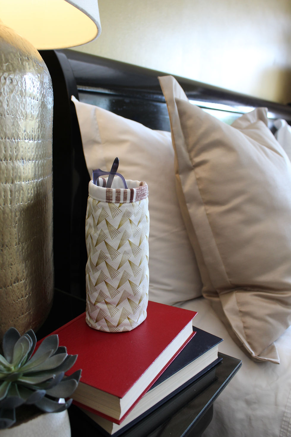 Thumbnail: "Spec" Pod White Shweshwe with Stripe Cotton Canvas #2