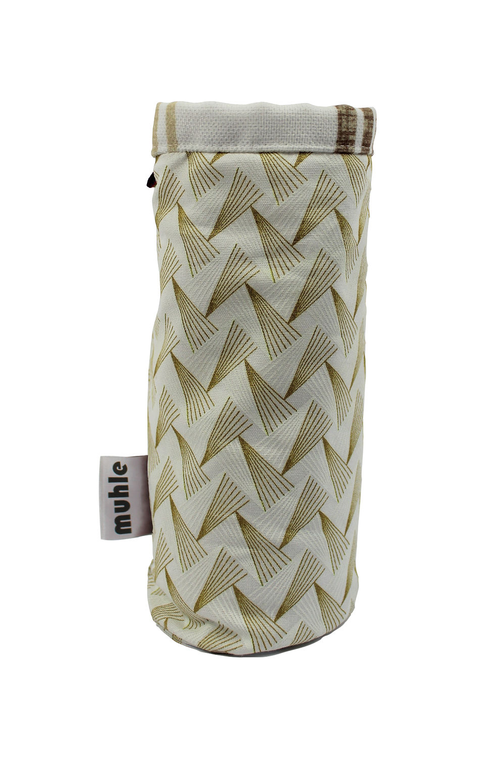 Thumbnail: "Spec" Pod White Shweshwe with Stripe Cotton Canvas #2