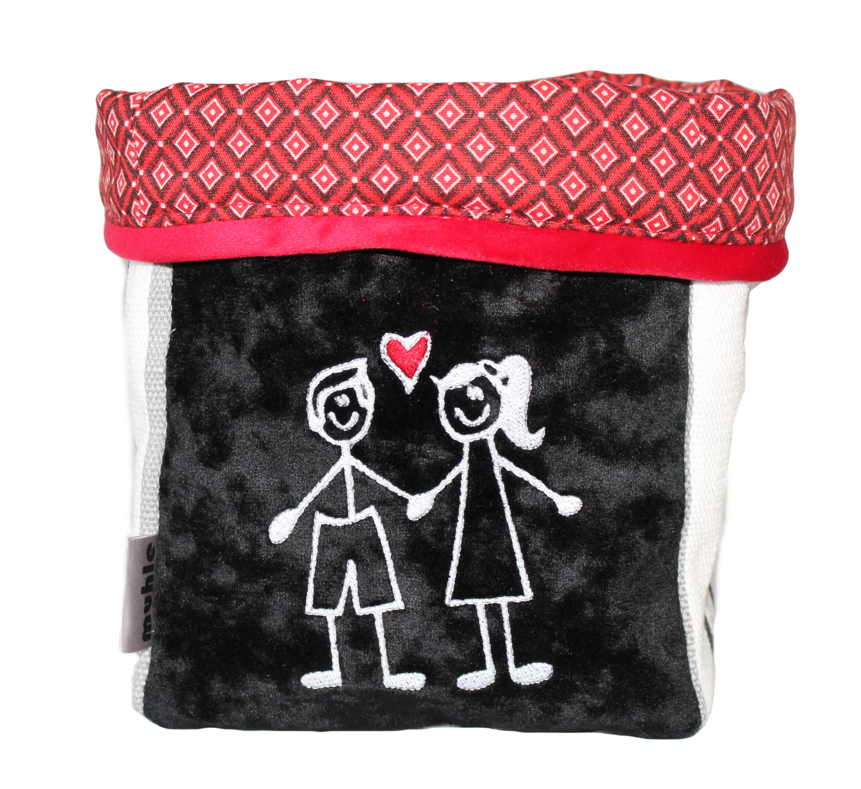 LuxStix Collection "He - She" Fabric Basket