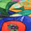 Thumbnail: 24" x 24" Colour Sketch - Vacation #4