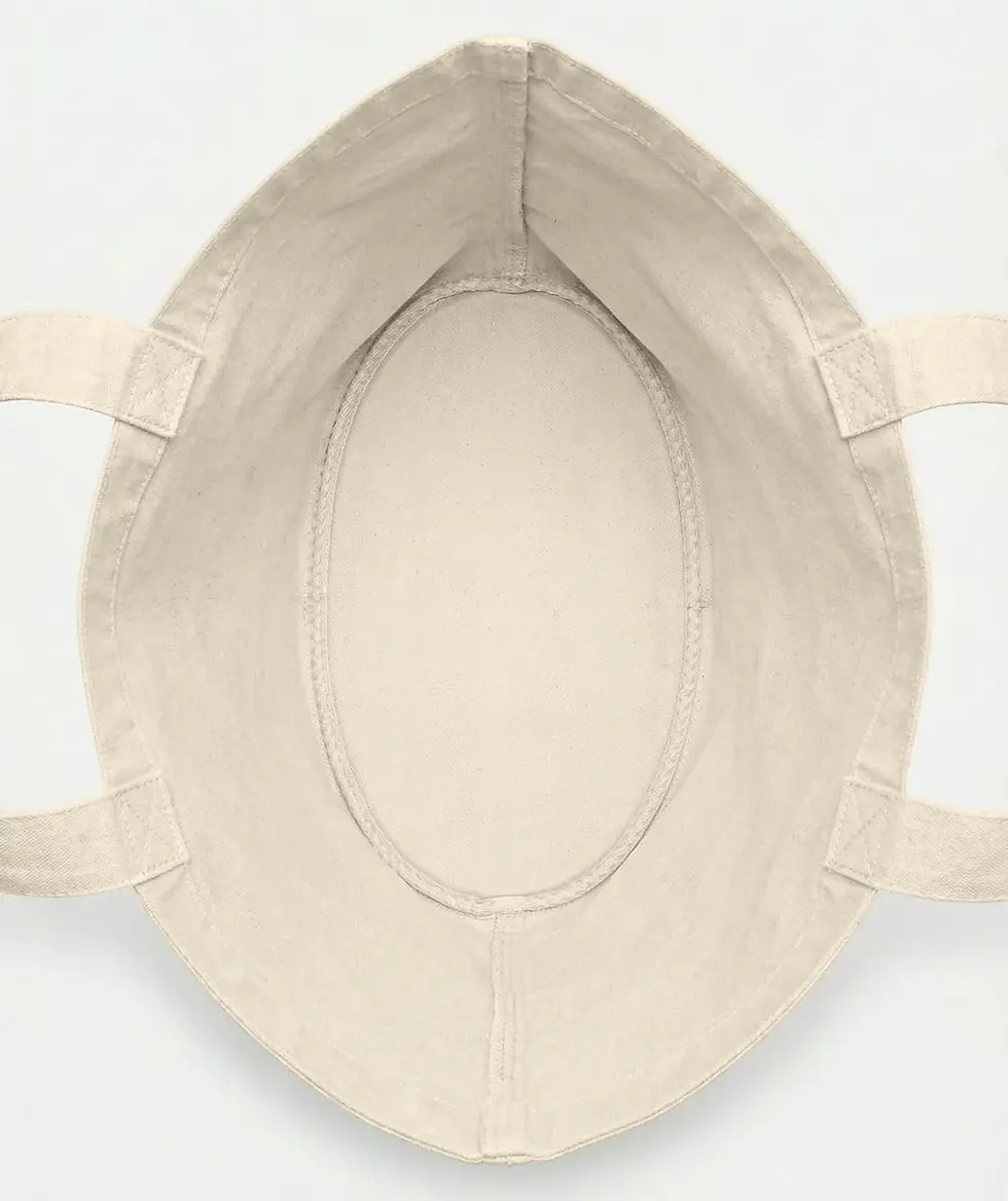 Miniature : Sac cabas Sand April COCO Newtone vu du dessus montrant l’intérieur