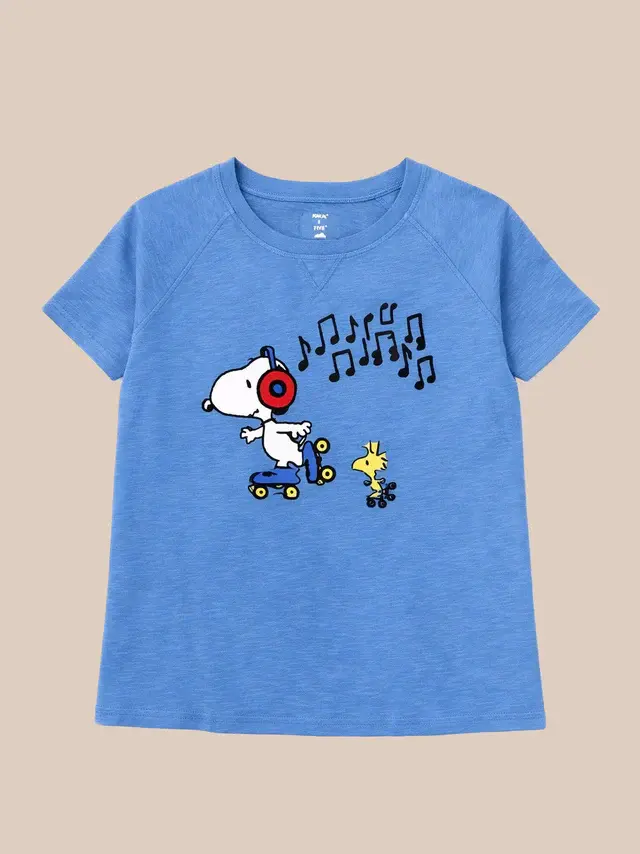 Miniature : Tee-shirt Snoopy Musical Wave Five