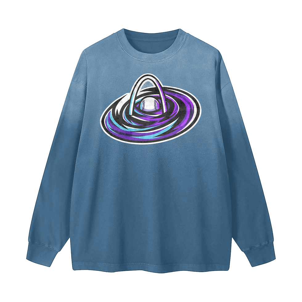 Thumbnail: Gradient Washed Long Sleeve T-Shirt