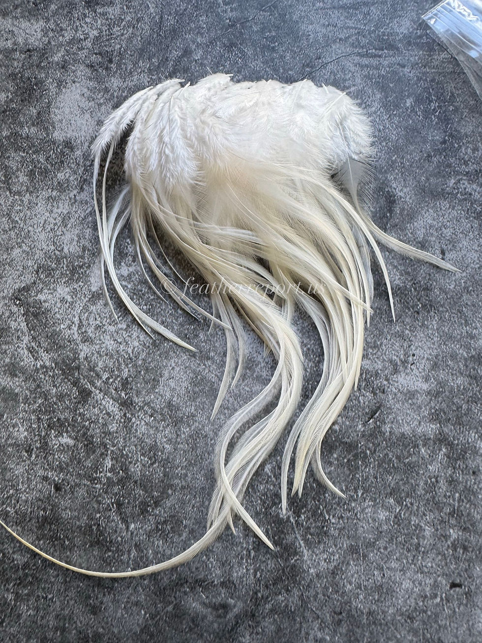 White Rooster Feathers Boho Wedding Crafts