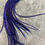 Thumbnail: Blue Violet Grizzly Hair Feather Extensions