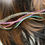 Thumbnail: Feather Hair Extension Diy Kit Lavender & Mint 10-13”