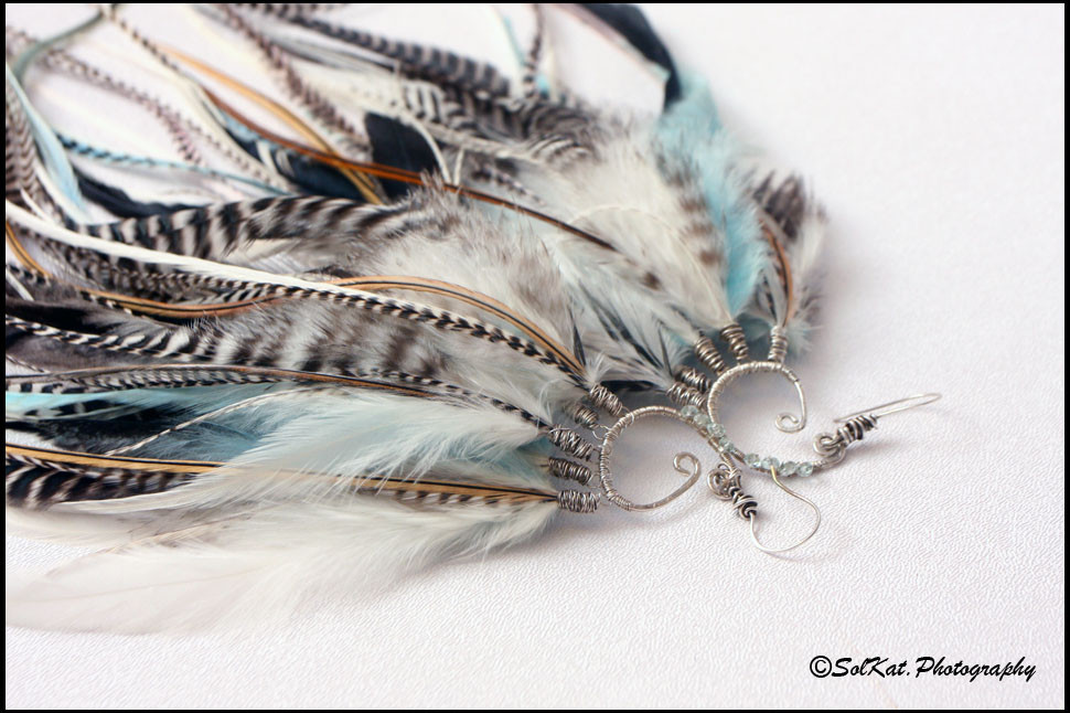 Hair Feather Extensions Craft Rooster Feathers Long Feather Earrings