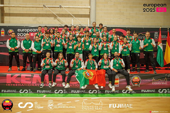 Equipa Portuguesa brilhou no Europeu de Kempo 2025
