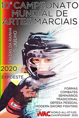 10º Campeonato do Mundo de Artes Marciais - NOVA DATA