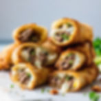 PHILLY CHEESE STEAK EGGROLLS